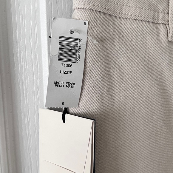 Aritzia Wilfred matte pearl Lizzie Pant size 6 new - Picture 4 of 12